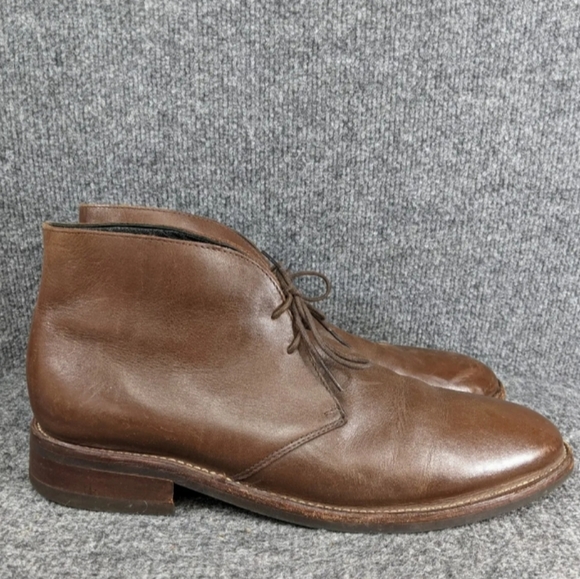 Thursday Boot Company Everyday Mens Brown Leather Ankle Chukka Boots USA - Picture 7 of 12
